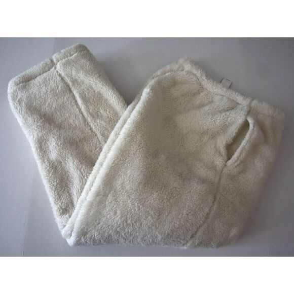 GAPBody 810227-00 Women's Sz XL Ivory Cozy Sherpa Chino Pants - Picture 11 of 13